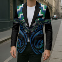 Aotearoa Ngati Ranginui Personalised Blazer Maori Iwi Poutama Puhoro Tattoo LT14 - Polynesian Pride