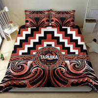 Aotearoa Tapuika Bedding Set Maori Iwi Poutama Puhoro Tattoo LT14 - Polynesian Pride
