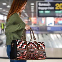 Aotearoa Tapuika Travel Bag Maori Iwi Poutama Puhoro Tattoo LT14 - Polynesian Pride