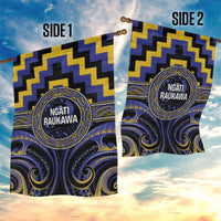 Aotearoa Ngati Raukawa Garden Flag Maori Iwi Poutama Puhoro Tattoo LT14 - Polynesian Pride