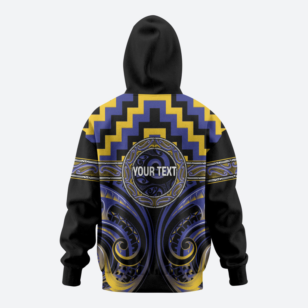 Aotearoa Ngati Raukawa Personalised Hoodie Maori Iwi Poutama Puhoro Tattoo LT14 - Polynesian Pride