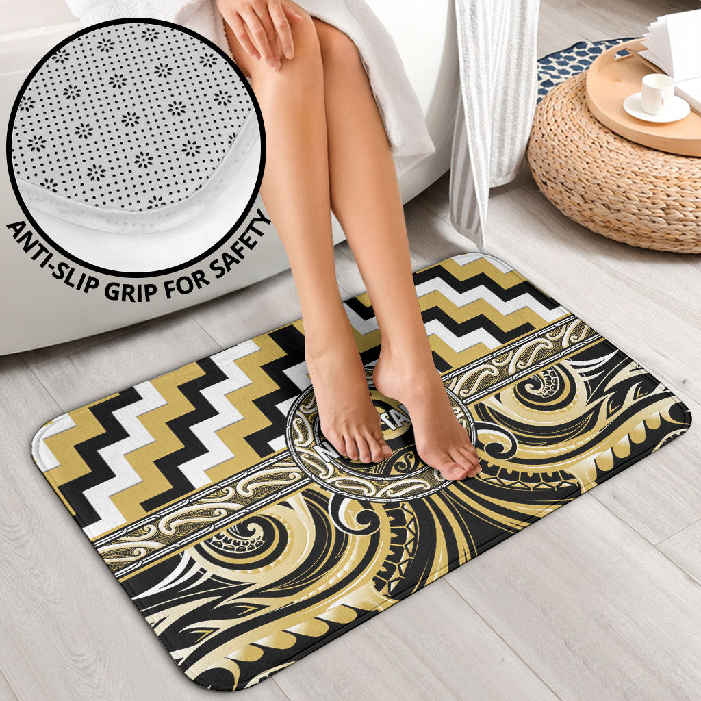 Aotearoa Ngati Tama Bathroom Set Maori Iwi Poutama Puhoro Tattoo LT14 - Polynesian Pride