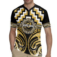 Aotearoa Ngati Tama Personalised Rugby Jersey Maori Iwi Poutama Puhoro Tattoo LT14 - Polynesian Pride