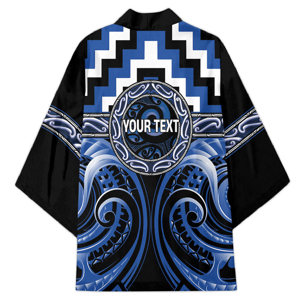 Aotearoa Ngati Ruanui Personalised Kimono Maori Iwi Poutama Puhoro Tattoo LT14 - Polynesian Pride