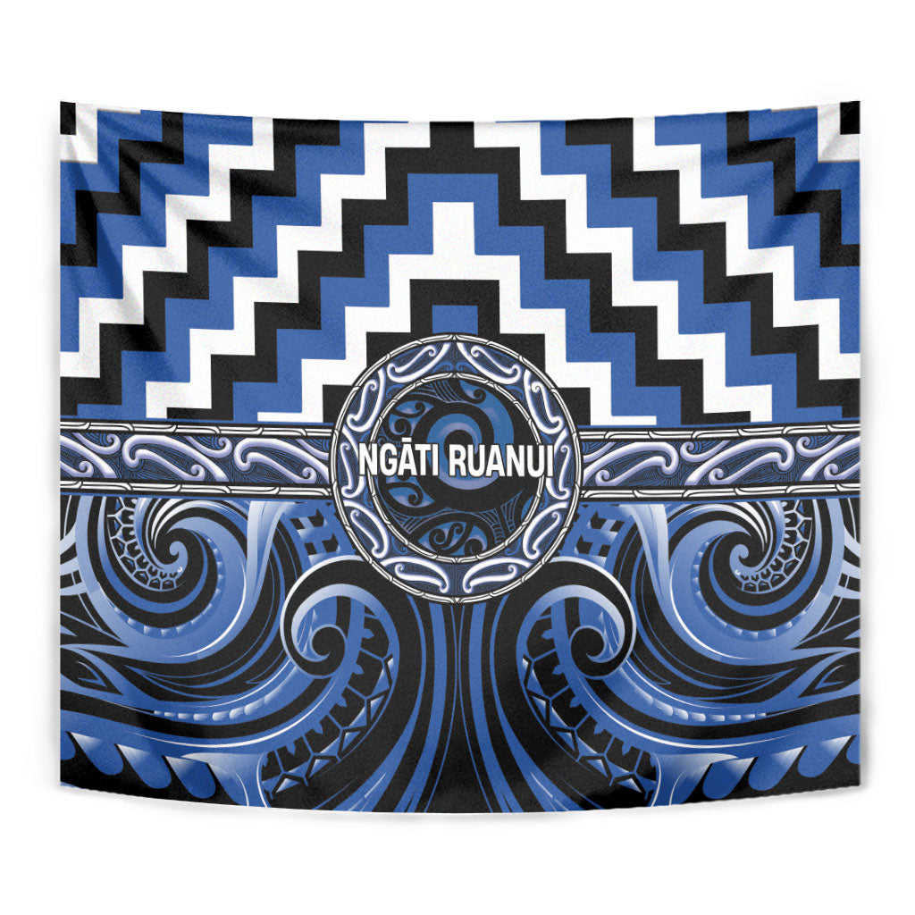 Aotearoa Ngati Ruanui Tapestry Maori Iwi Poutama Puhoro Tattoo LT14 - Polynesian Pride