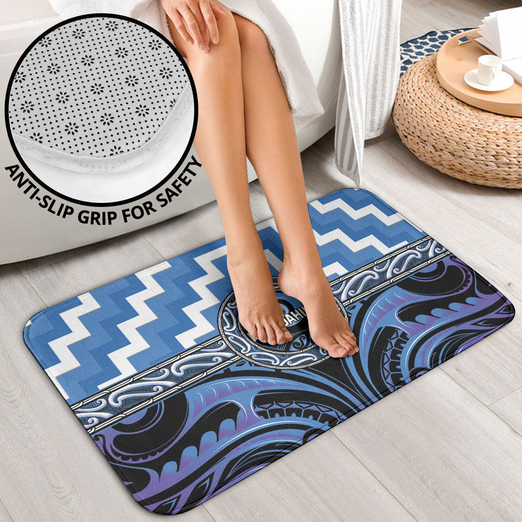 Aotearoa Ngaruahine Bathroom Set Maori Iwi Poutama Puhoro Tattoo LT14 - Polynesian Pride