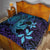 Nukuoro Atoll Quilt Polynesian Shark Tattoo Purple Gradient Vibes