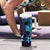 Nukuoro Atoll Tumbler With Handle Polynesian Shark Tattoo Purple Gradient Vibes