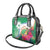 Marshall Islands Kwajalein Atoll Shoulder Handbag Curves Polynesian Mix Tropical Flowers