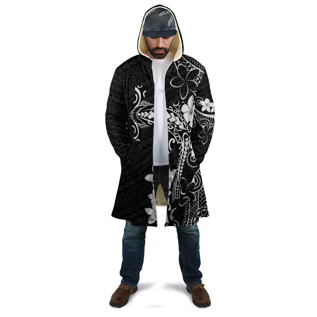 Black Hawaii Cloak Hammerhead Shark Tattoo Curve Polynesian - Polynesian Pride