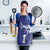 Blue Hawaii Apron Hammerhead Shark Tattoo Curve Polynesian - Polynesian Pride