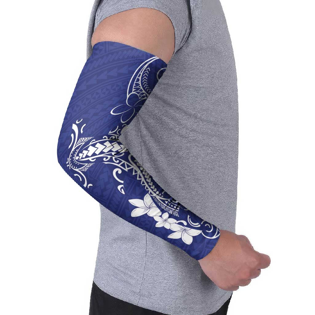 Blue Hawaii Arm Sleeves Hammerhead Shark Tattoo Curve Polynesian - Polynesian Pride