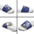 Blue Hawaii Slide Sandals Hammerhead Shark Tattoo Curve Polynesian - Polynesian Pride