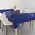 Blue Hawaii Tablecloth Hammerhead Shark Tattoo Curve Polynesian - Polynesian Pride