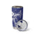 Blue Hawaii Tumbler Cup Hammerhead Shark Tattoo Curve Polynesian - Polynesian Pride