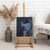 Purple Paradise Hawaii Canvas Wall Art Hammerhead Shark Tattoo Curve Polynesian - Polynesian Pride