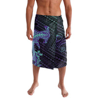 Purple Paradise Hawaii Lavalava Hammerhead Shark Tattoo Curve Polynesian - Polynesian Pride