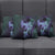 Purple Paradise Hawaii Pillow Cover Hammerhead Shark Tattoo Curve Polynesian - Polynesian Pride
