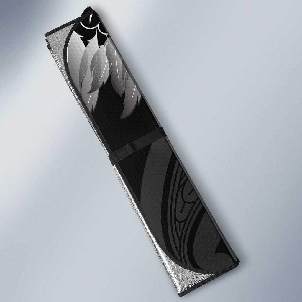 Poutama Korowai New Zealand Auto Sun Shade Aotearoa Maori Tattoo - Polynesian Pride