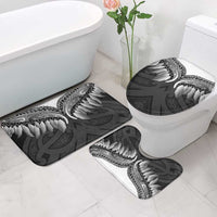 Poutama Korowai New Zealand Bathroom Set Aotearoa Maori Tattoo - Polynesian Pride