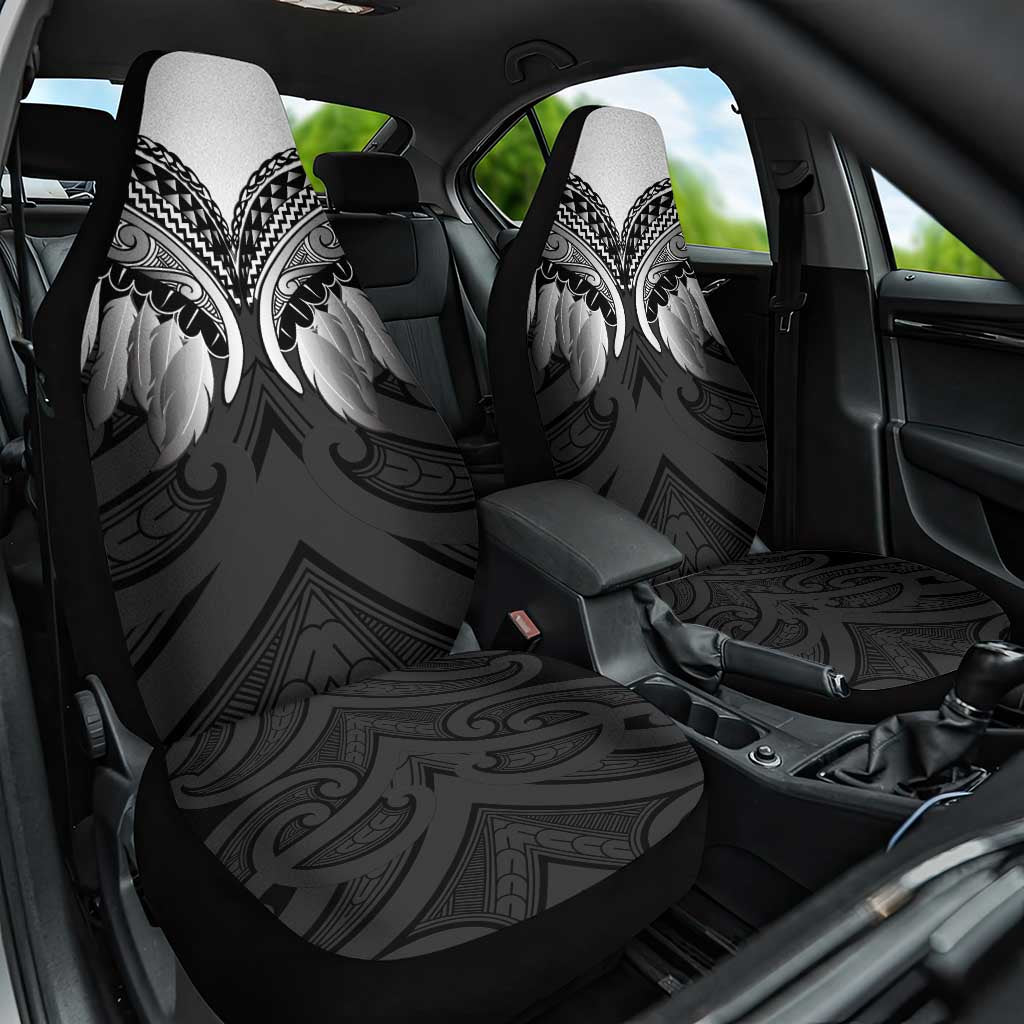 Poutama Korowai New Zealand Car Seat Cover Aotearoa Maori Tattoo - Polynesian Pride