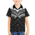 Poutama Korowai New Zealand Family Matching Puletasi and Hawaiian Shirt Aotearoa Maori Tattoo - Polynesian Pride