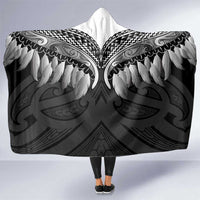 Poutama Korowai New Zealand Hooded Blanket Aotearoa Maori Tattoo - Polynesian Pride