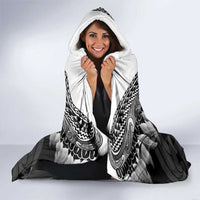 Poutama Korowai New Zealand Hooded Blanket Aotearoa Maori Tattoo - Polynesian Pride