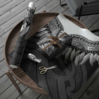 Poutama Korowai New Zealand Wrapping Paper Aotearoa Maori Tattoo - Polynesian Pride