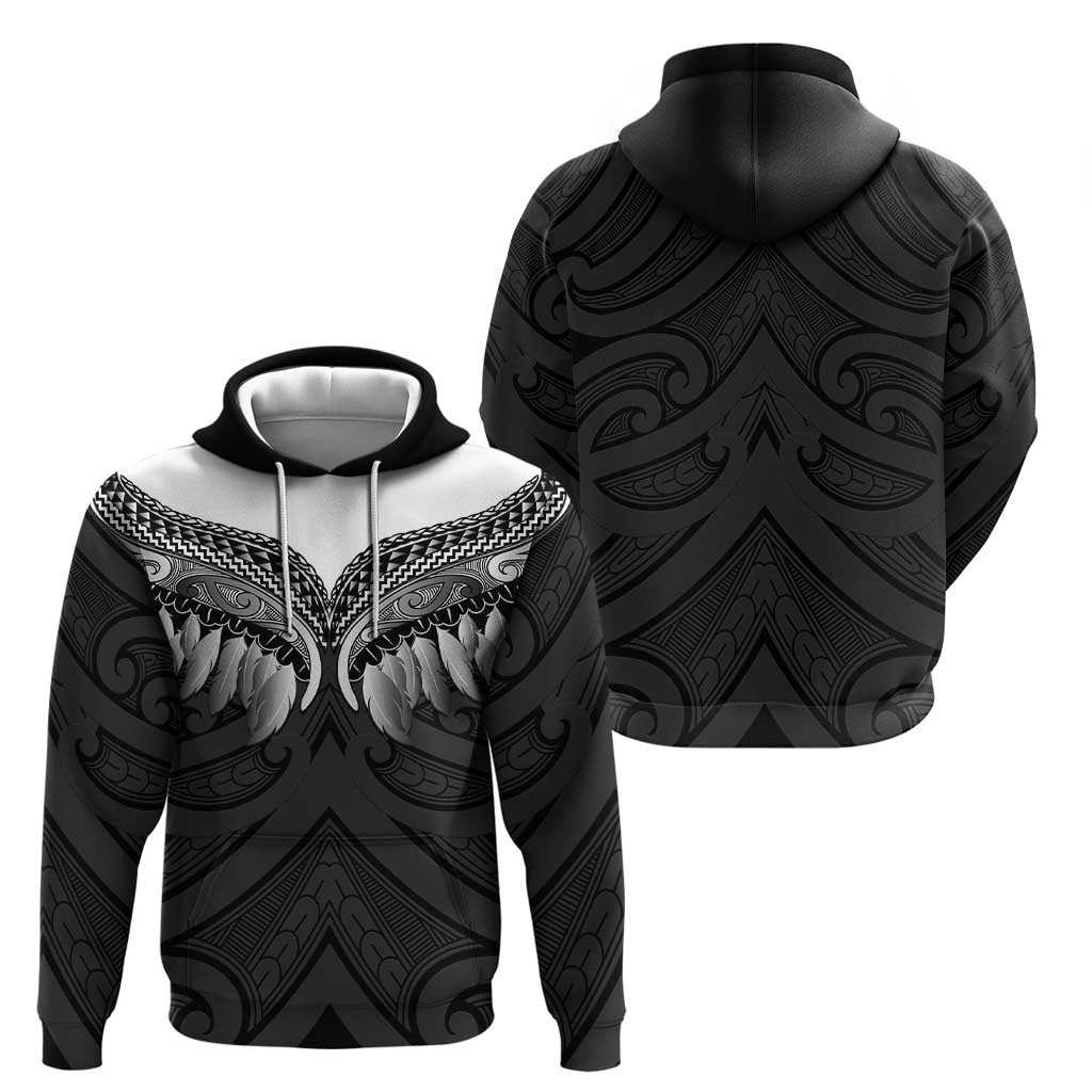 Poutama Korowai New Zealand Zip Hoodie Aotearoa Maori Tattoo - Polynesian Pride