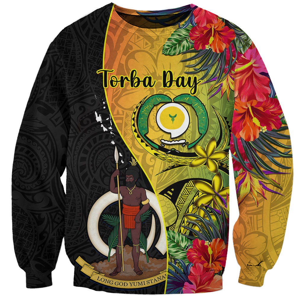 vanuatu-torba-day-sweatshirt-coat-of-arms-mix-tropical-flowers