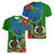 personalised-vanuatu-malampa-day-women-v-neck-t-shirt-coat-of-arms-mix-tropical-flowers