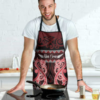 Kia Ora New Zealand Apron Maori Language Week Whero Taniko Motif - Polynesian Pride