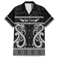 Kia Ora New Zealand Hawaiian Shirt Maori Language Week Pango Taniko Motif - Polynesian Pride