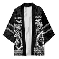 Kia Ora New Zealand Kimono Maori Language Week Pango Taniko Motif - Polynesian Pride