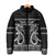 Kia Ora New Zealand Padded Jacket Maori Language Week Pango Taniko Motif - Polynesian Pride