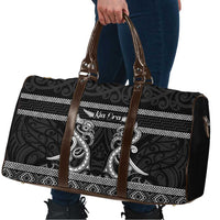 Kia Ora New Zealand Travel Bag Maori Language Week Pango Taniko Motif - Polynesian Pride
