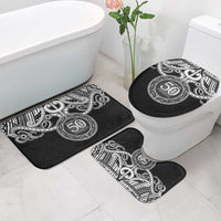 Kia Kaha Te Reo Maori New Zealand Bathroom Set 50th Anniversary Ake Ake Ake - Polynesian Pride