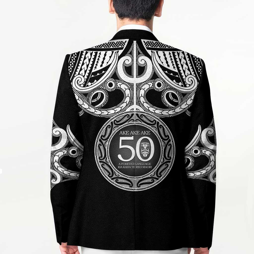 Kia Kaha Te Reo Maori New Zealand Blazer 50th Anniversary Ake Ake Ake - Polynesian Pride