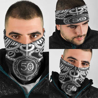 Kia Kaha Te Reo Maori New Zealand Neck Gaiter 50th Anniversary Ake Ake Ake - Polynesian Pride