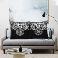 Kia Kaha Te Reo Maori New Zealand Pillow Cover 50th Anniversary Ake Ake Ake - Polynesian Pride