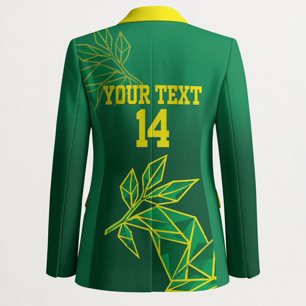 Fiji Tailevu Rugby Custom Blazer Warai Na Leqa LT14 - Polynesian Pride