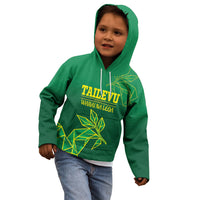 Fiji Tailevu Rugby Custom Kid Hoodie Warai Na Leqa LT14 - Polynesian Pride