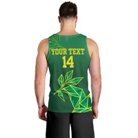 Fiji Tailevu Rugby Custom Men Tank Top Warai Na Leqa LT14 - Polynesian Pride