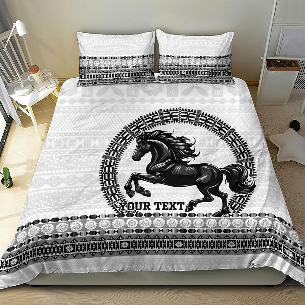 Fiji Nadroga Rugby Personalised Bedding Set Go Stallions Fijian Tapa LT14 - Polynesian Pride
