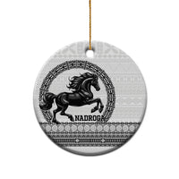 Fiji Nadroga Rugby Personalised Ceramic Ornament Go Stallions Fijian Tapa LT14 - Polynesian Pride