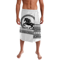 Fiji Nadroga Rugby Personalised Lavalava Go Stallions Fijian Tapa LT14 White - Polynesian Pride