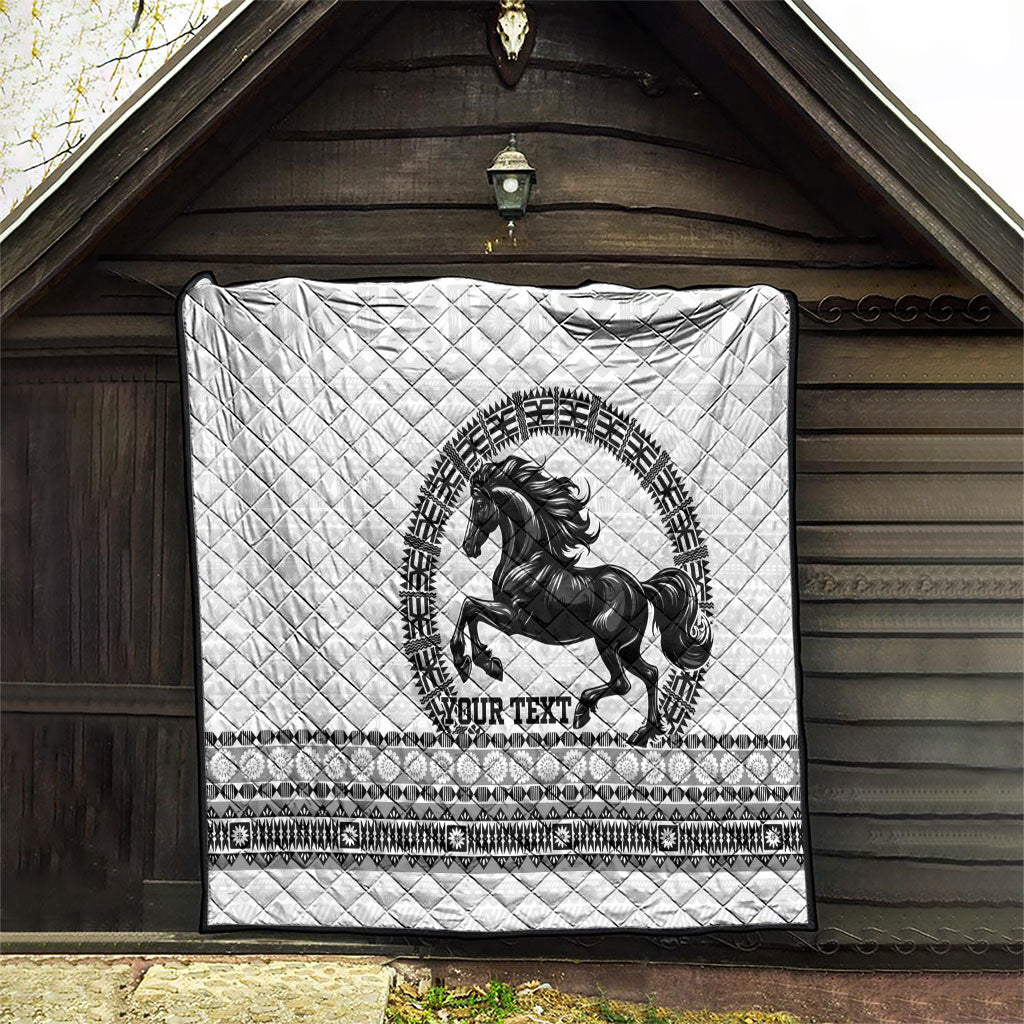 Fiji Nadroga Rugby Personalised Quilt Go Stallions Fijian Tapa LT14 - Polynesian Pride
