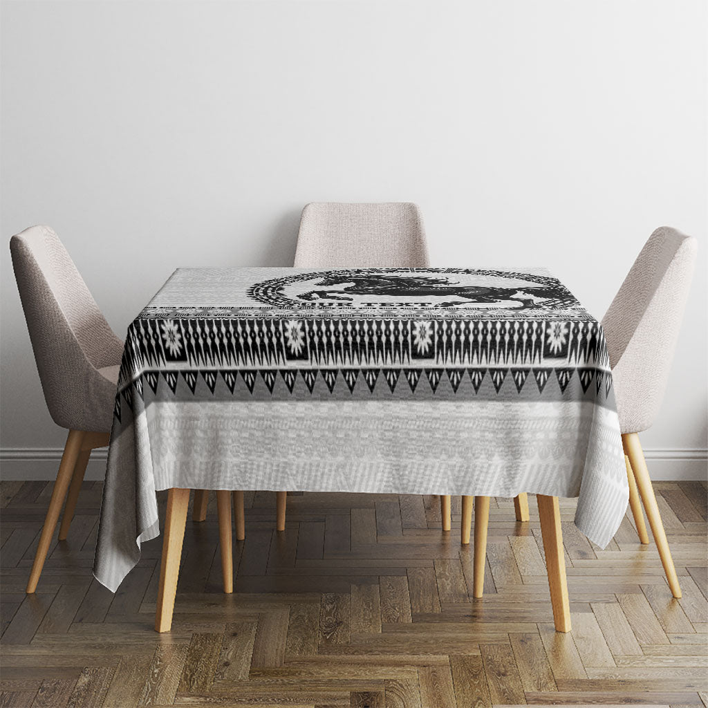 Fiji Nadroga Rugby Personalised Tablecloth Go Stallions Fijian Tapa LT14 - Polynesian Pride