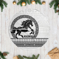 Fiji Nadroga Rugby Tree Skirt Go Stallions Fijian Tapa LT14 Casual White - Polynesian Pride